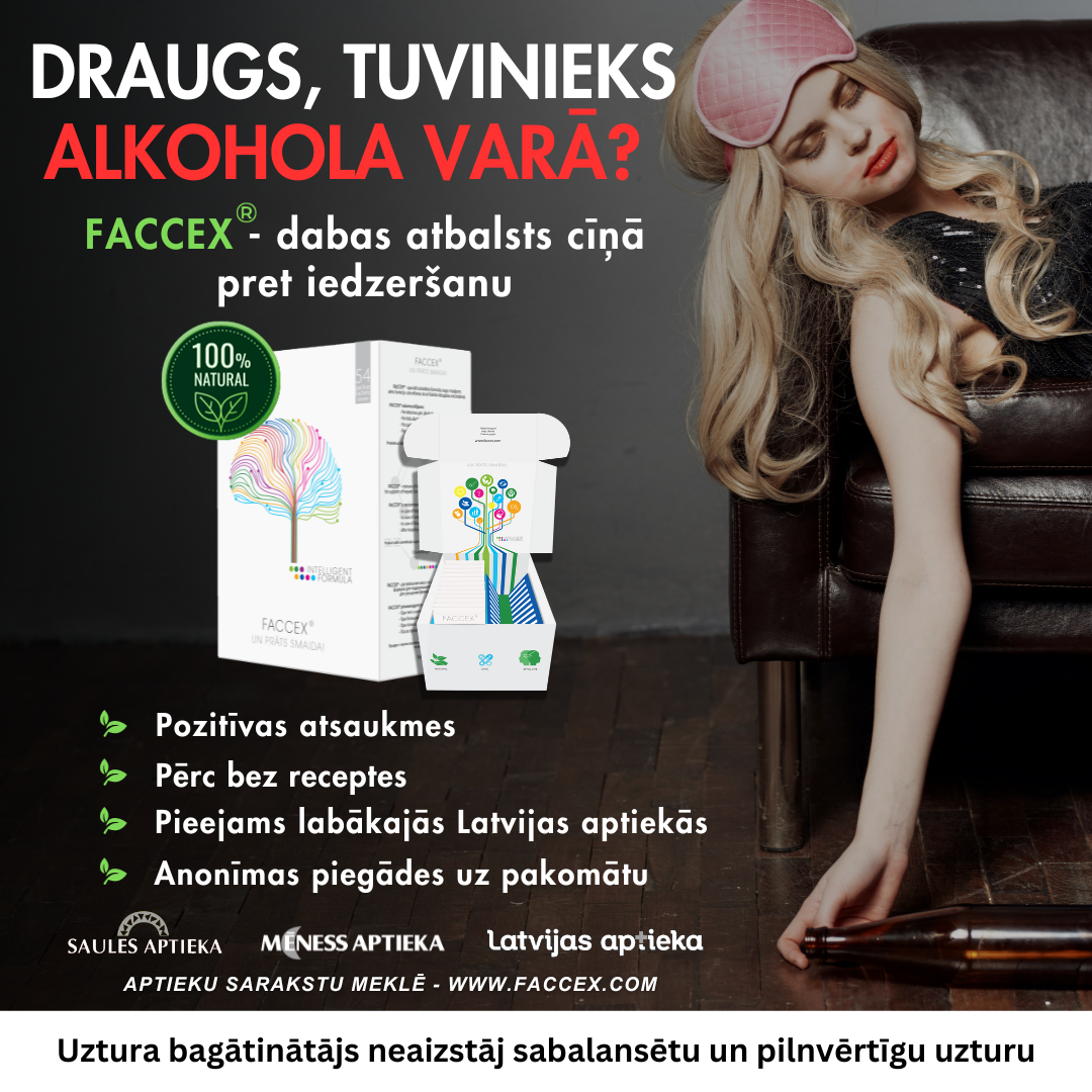 FacceX produktu reklāma