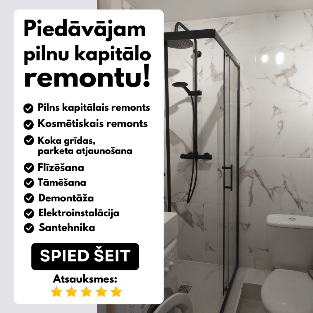 DZĪVOKĻA REMONTS